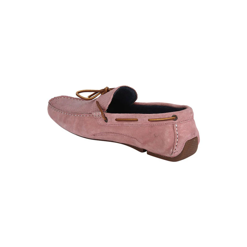 Men Peach Driving Shoes - Image 5