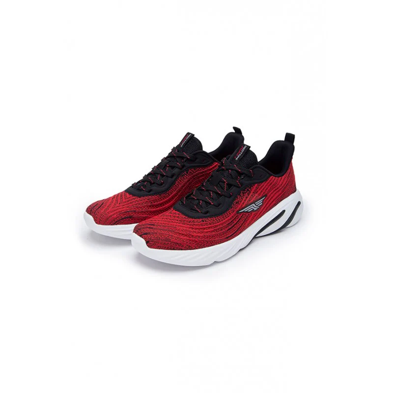 Men Red Walking Shoes - Image 5