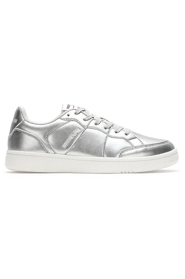 Men Silver Sneakers - Image 2