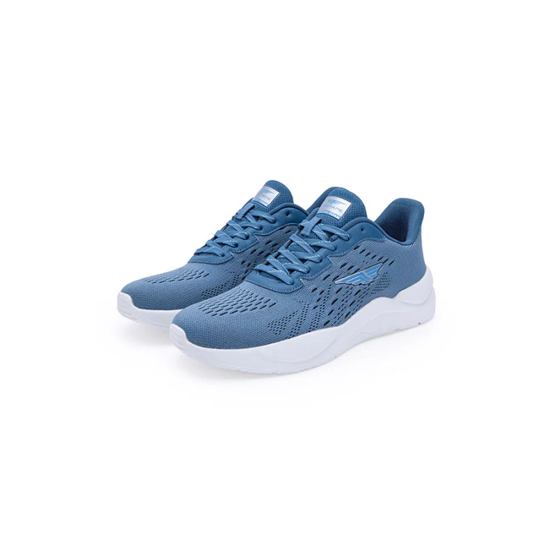 Men Slate Blue Walking Shoes - Image 4