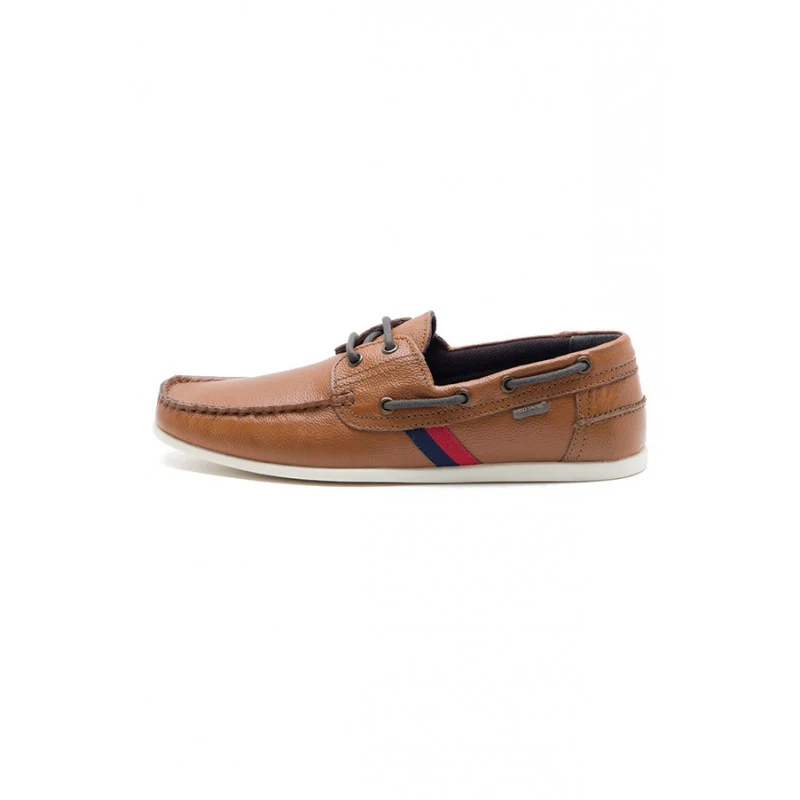 Men Tan Boat Shoes - Image 5