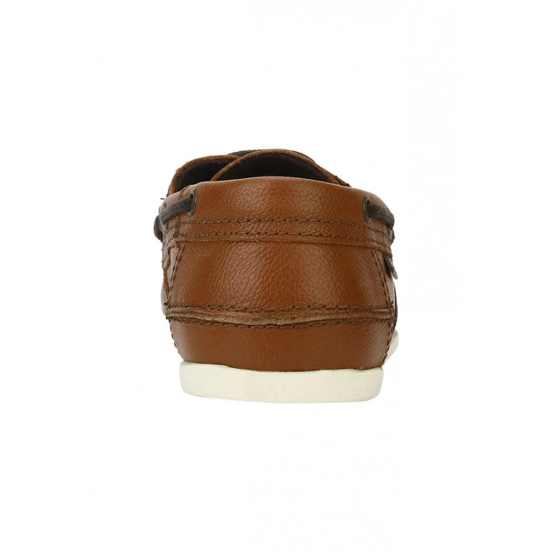 Men Tan Boat Shoes - Image 6