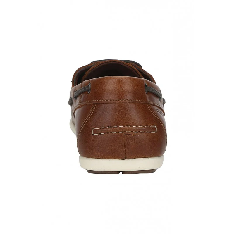 Men Tan Boat Shoes - Image 6