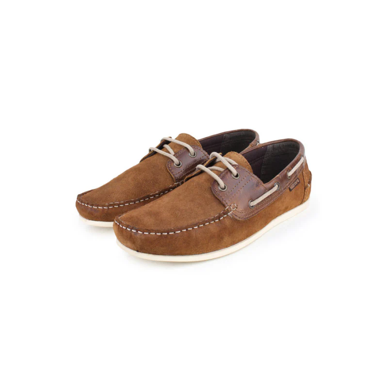 Men Tan Boat Shoes - Image 4