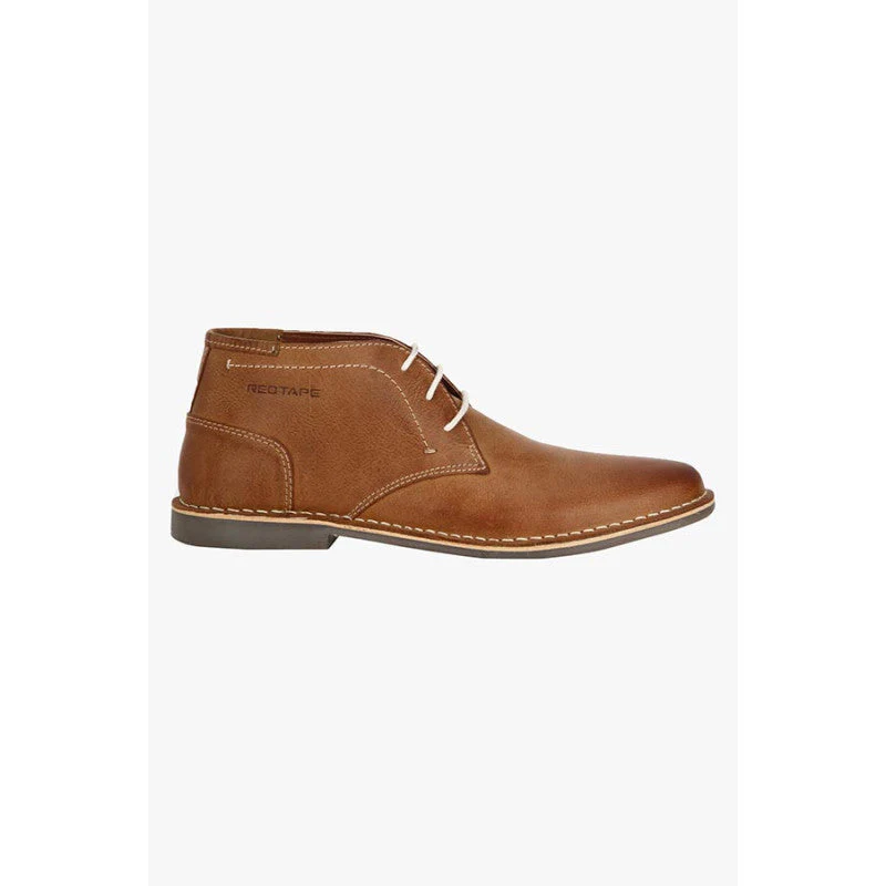 Men Tan Boots - Image 2