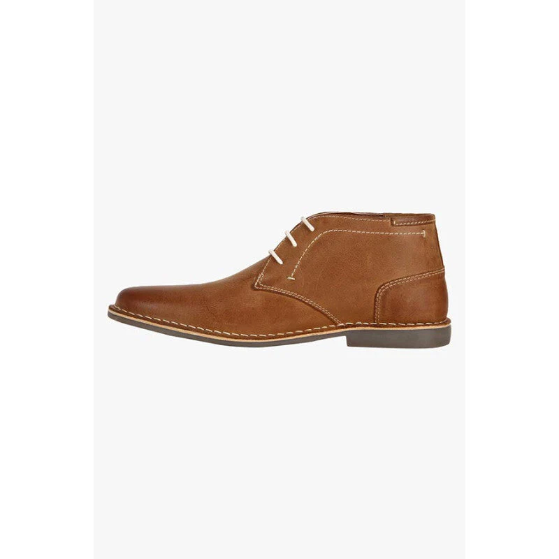 Men Tan Boots - Image 4