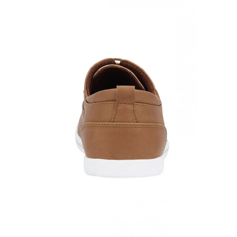 Men Tan Derby Shoes - Image 6
