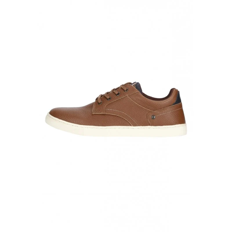 Men Tan Derby Shoes - Image 3