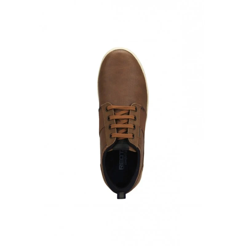 Men Tan Derby Shoes - Image 5