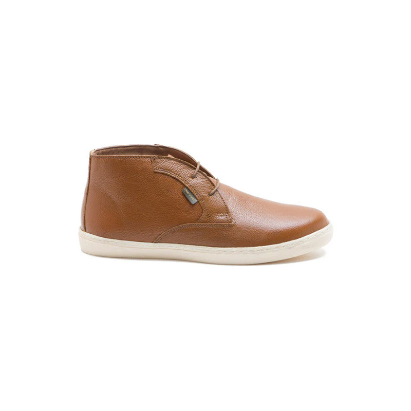 Men Tan Derby Shoes - Image 2