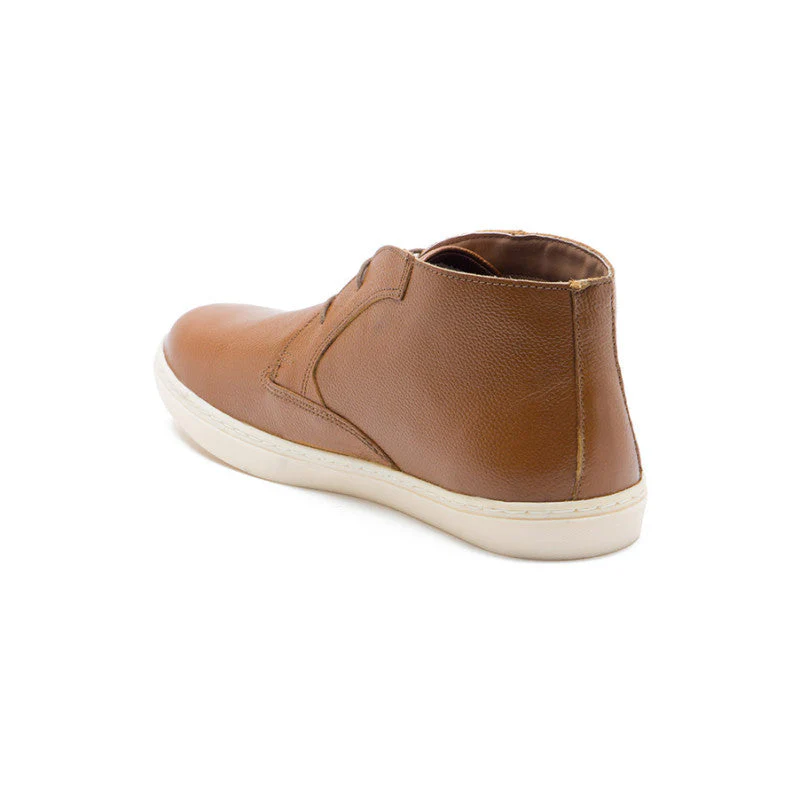 Men Tan Derby Shoes - Image 6