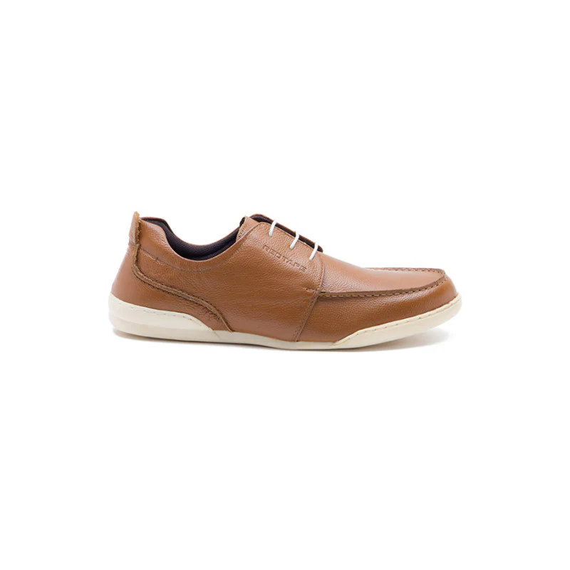 Men Tan Derby Shoes - Image 2