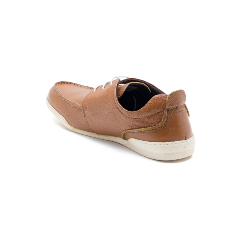 Men Tan Derby Shoes - Image 6
