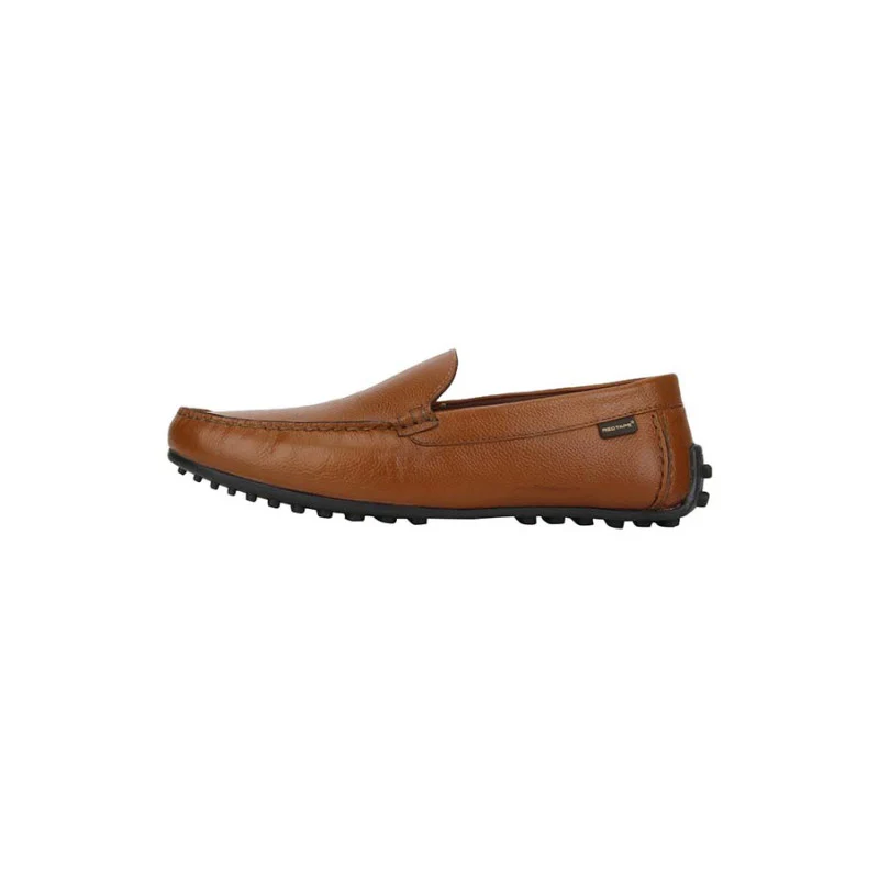 Men Tan Driving Shoes - Image 3