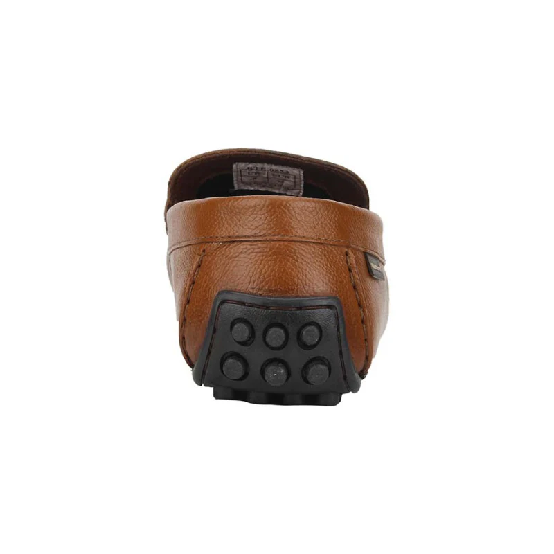 Men Tan Driving Shoes - Image 6