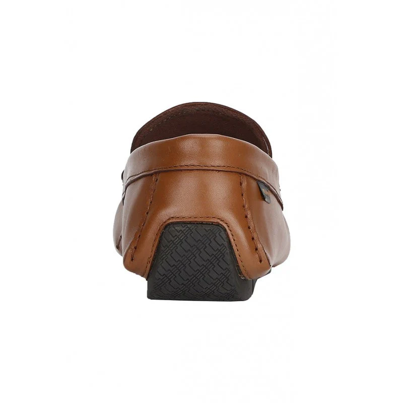Men Tan Driving Shoes - Image 6