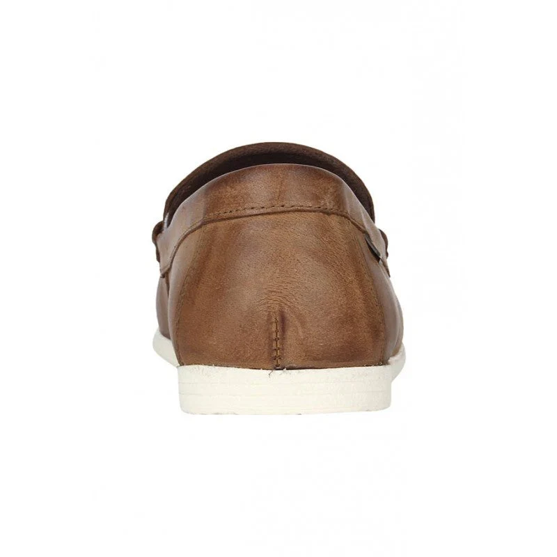 Men Tan Loafers - Image 6