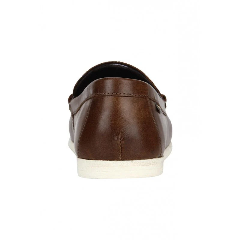 Men Tan Loafers - Image 6