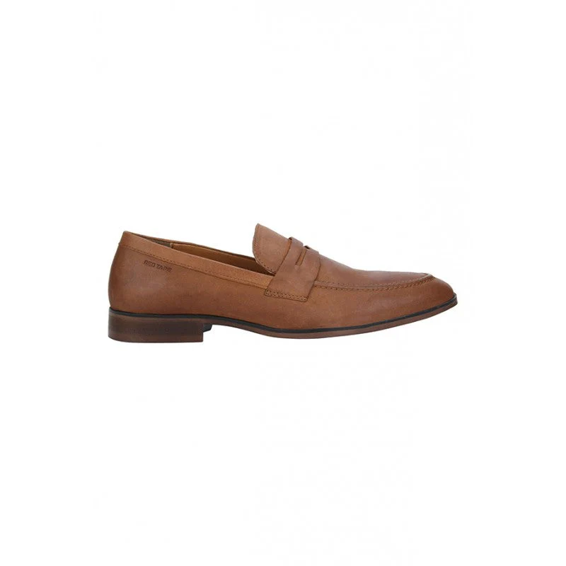 Men Tan Loafers - Image 2