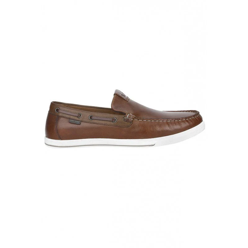 Men Tan Loafers - Image 2
