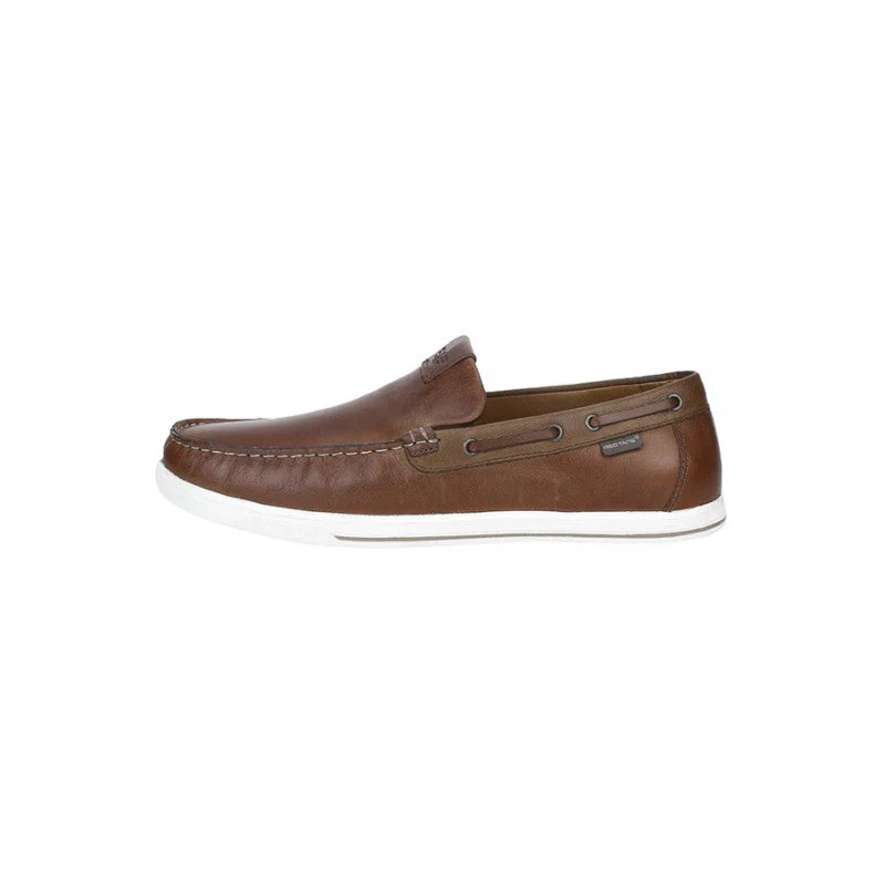 Men Tan Loafers - Image 4