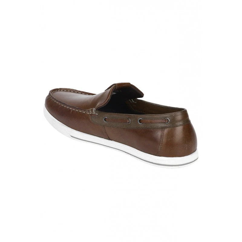 Men Tan Loafers - Image 5