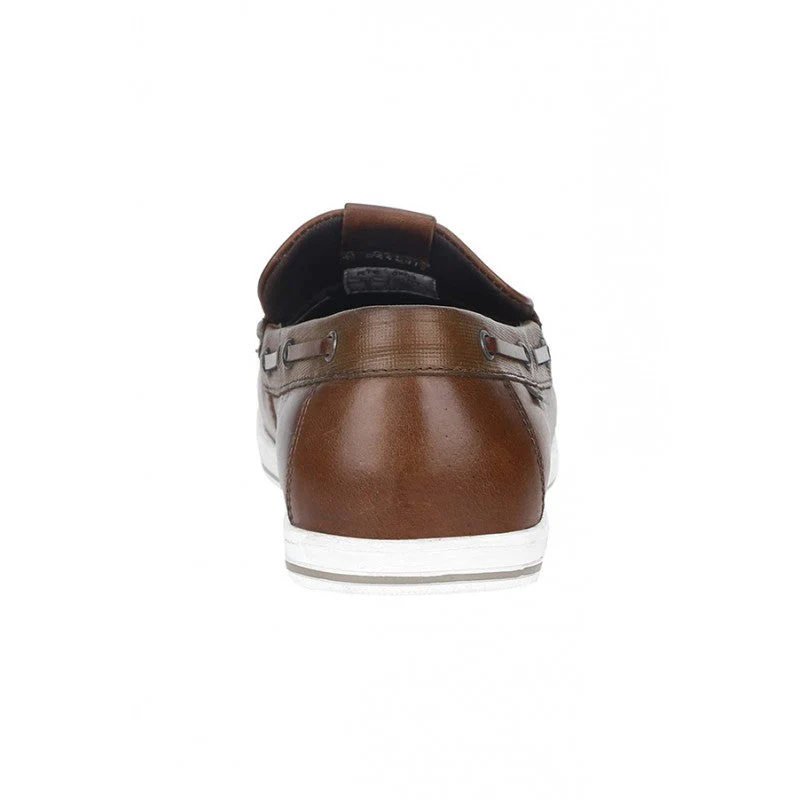 Men Tan Loafers - Image 6