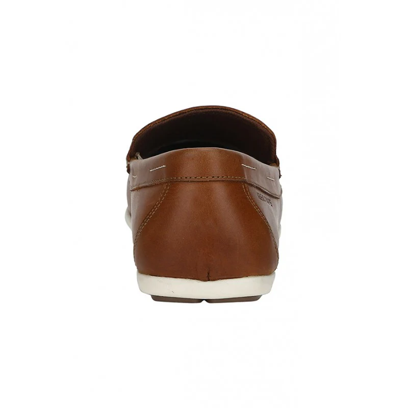 Men Tan Loafers - Image 6