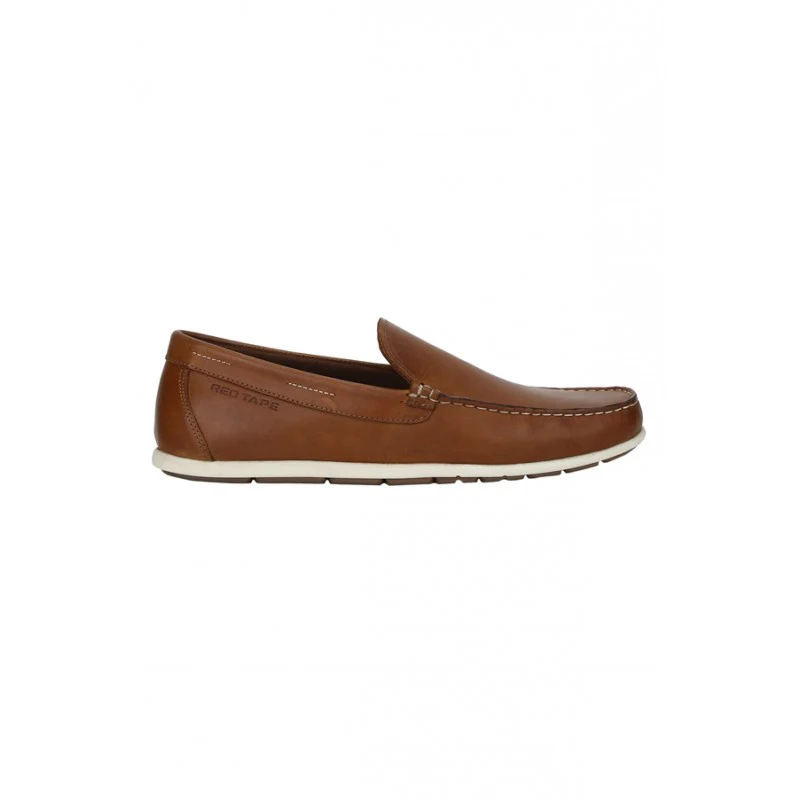 Men Tan Loafers - Image 2