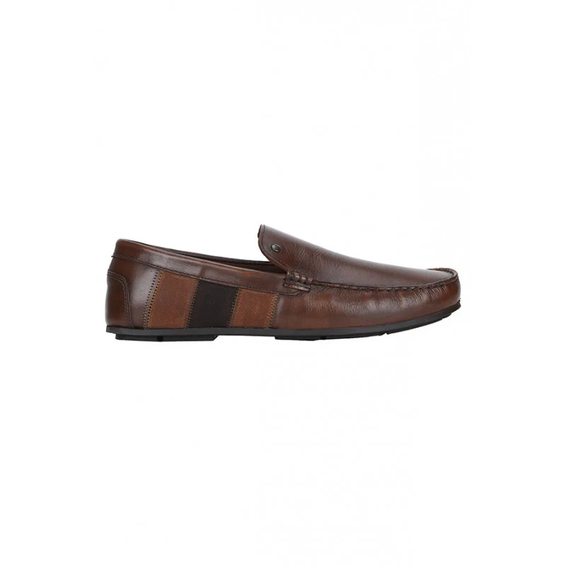 Men Tan Loafers - Image 2