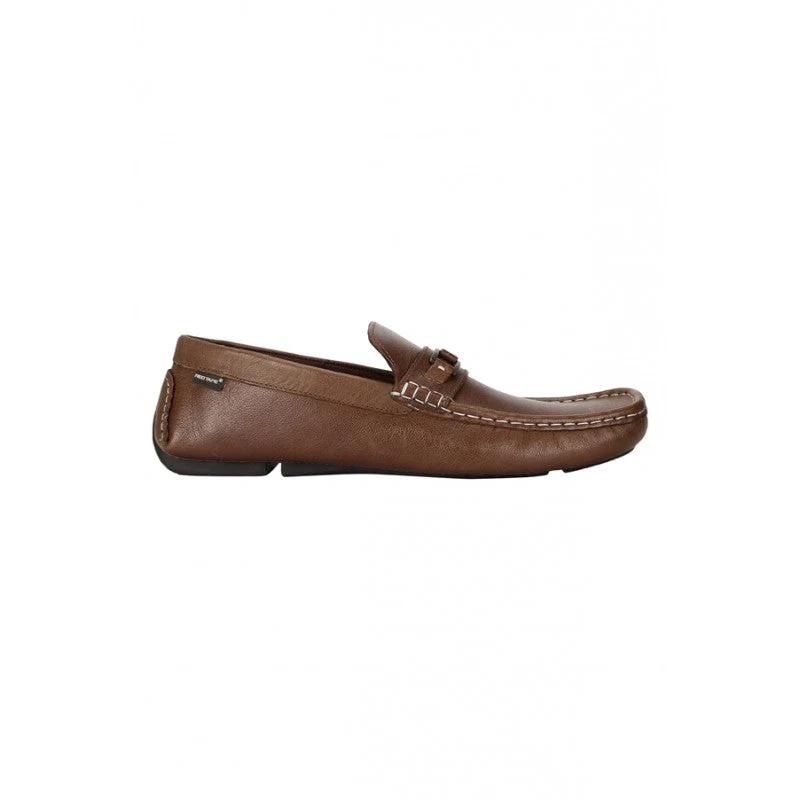 Men Tan Loafers - Image 3