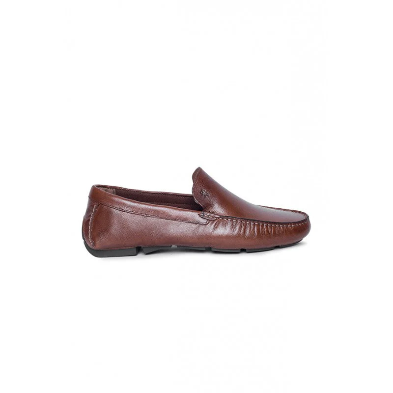 Men Tan Loafers - Image 2