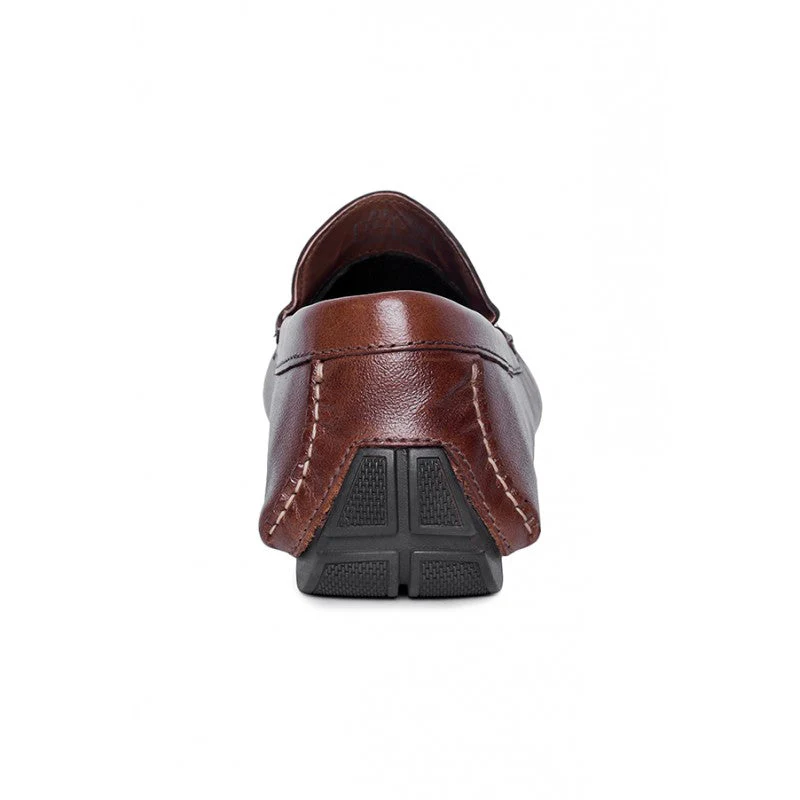 Men Tan Loafers - Image 6