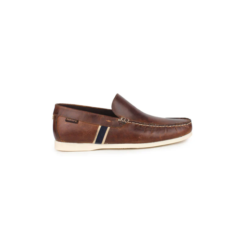Men Tan Loafers - Image 2