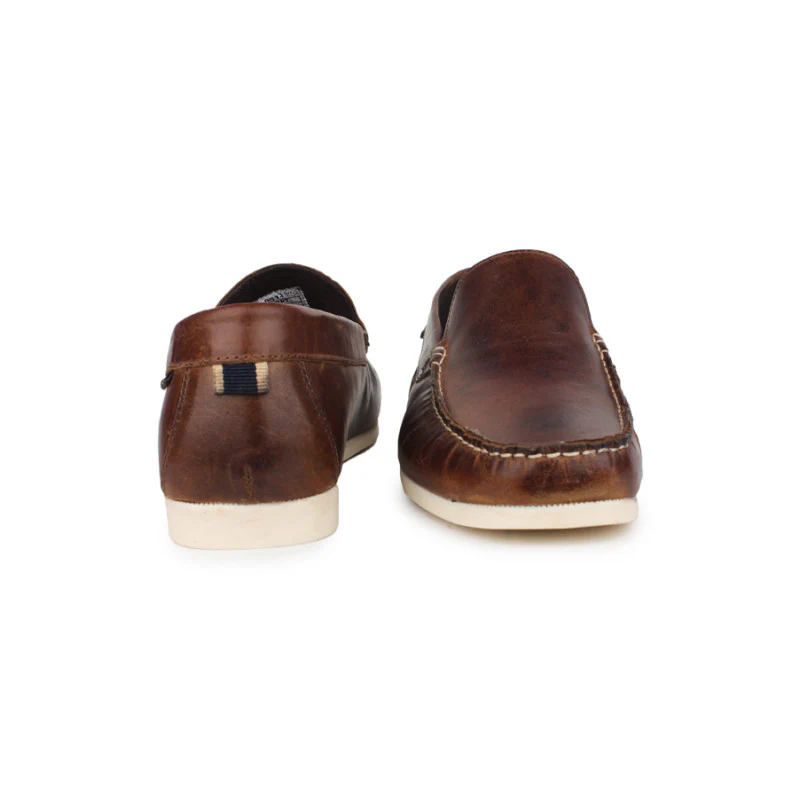 Men Tan Loafers - Image 4