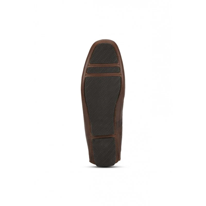 Men Tan Loafers - Image 6