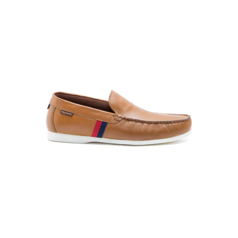 Men Tan Loafers - Image 2