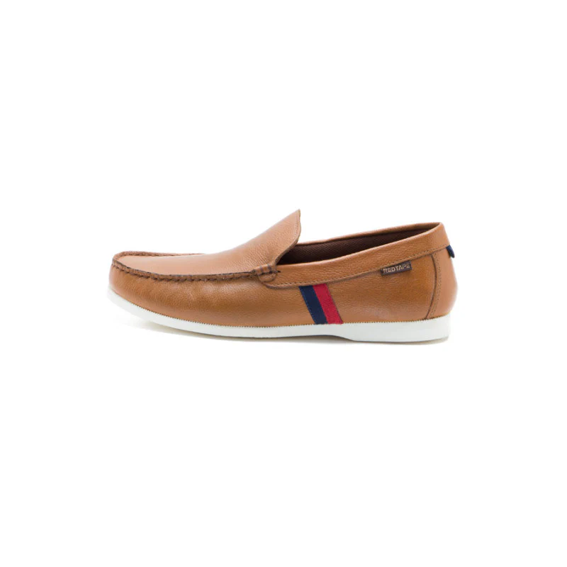 Men Tan Loafers - Image 3