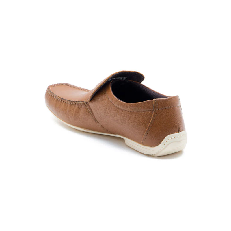 Men Tan Loafers - Image 6