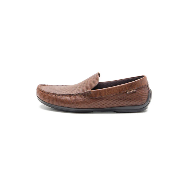 Men Tan Loafers - Image 5