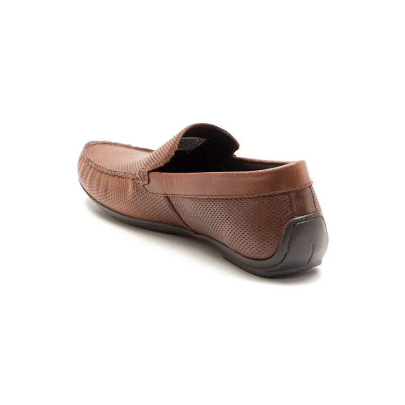 Men Tan Loafers - Image 6