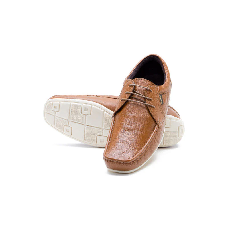 Men Tan Loafers - Image 3