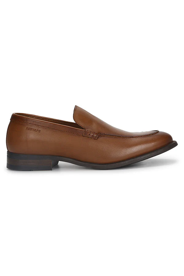 Men Tan Loafers - Image 2