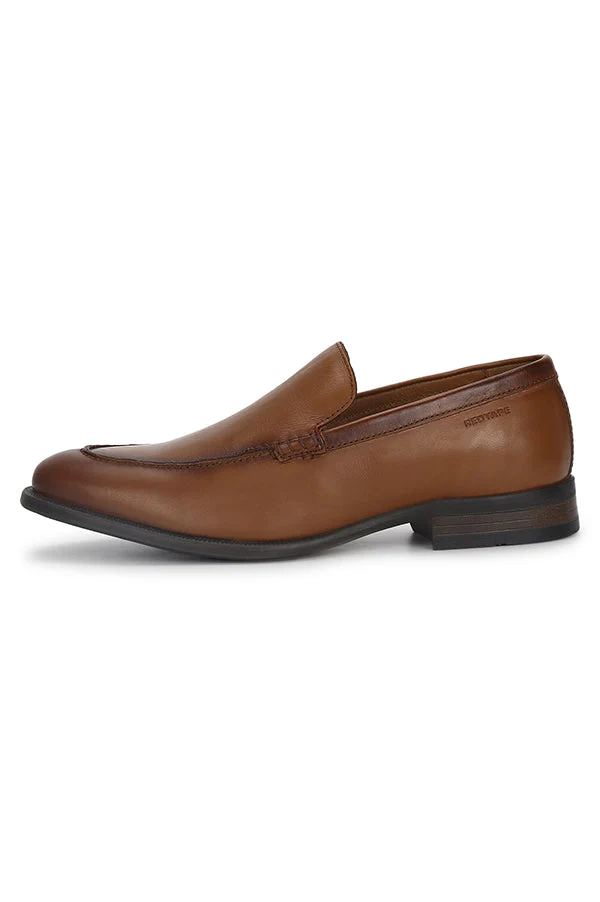 Men Tan Loafers - Image 3