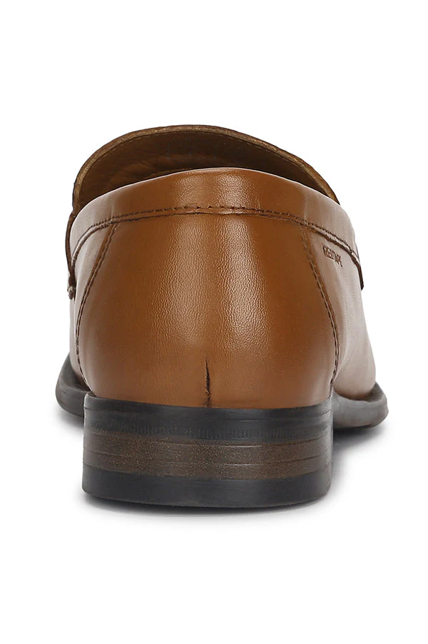 Men Tan Loafers - Image 6