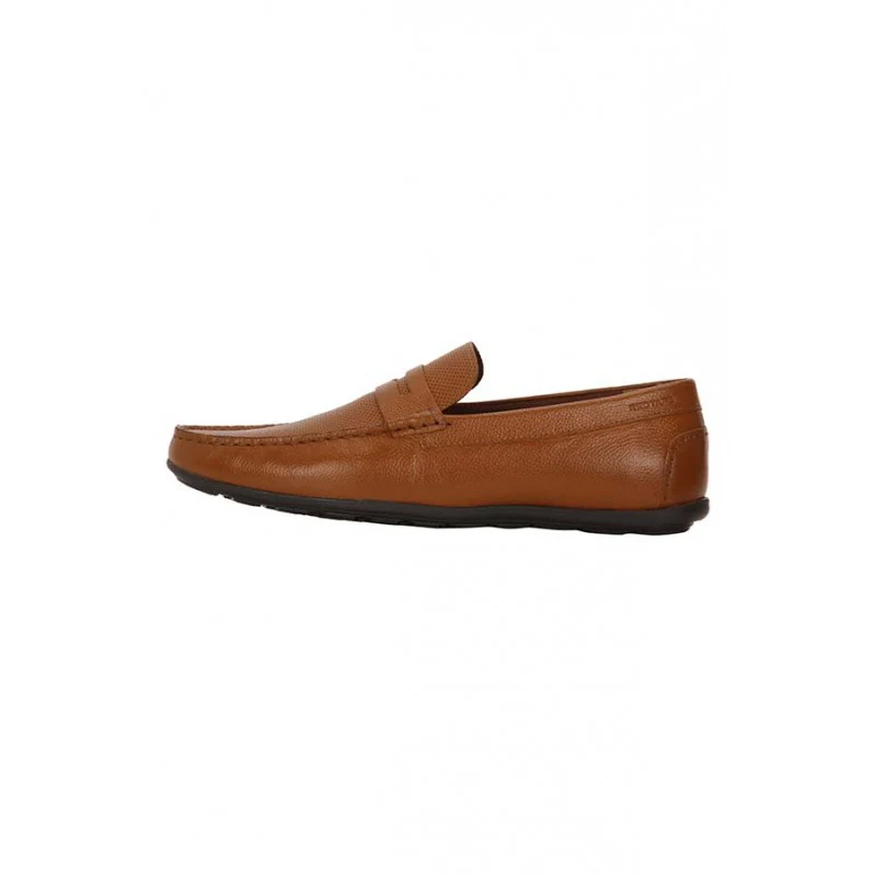 Men Tan Loafers - Image 3