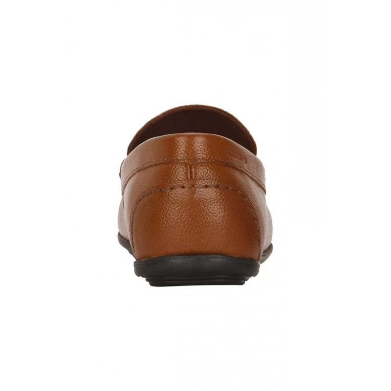 Men Tan Loafers - Image 6