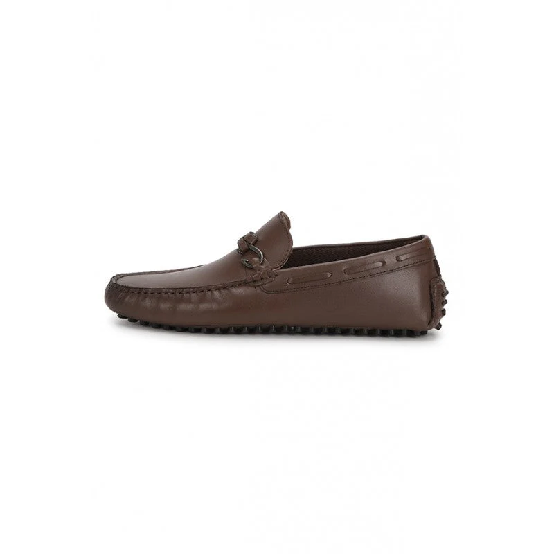 Men Tan Loafers - Image 3