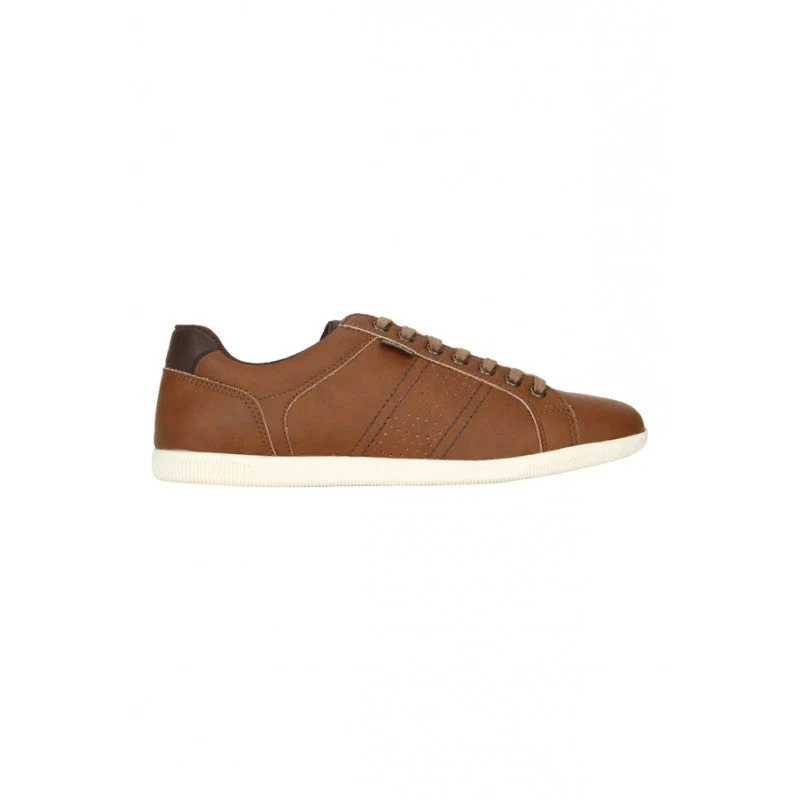 Men Tan Sneakers - Image 2