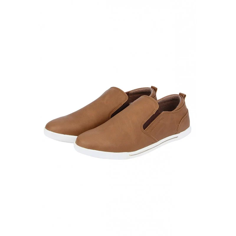Men Tan Sneakers - Image 3